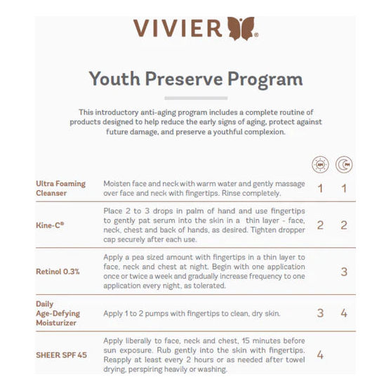 Vivier Youth Preserve Program *Special Order Program