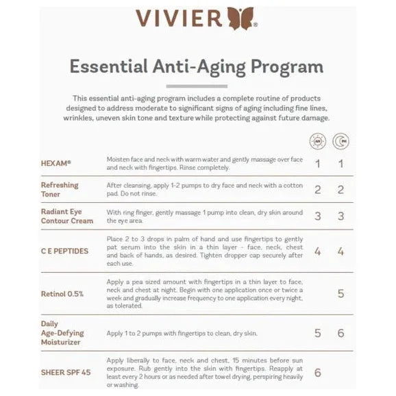 Vivier Essential Anti-Aging Program