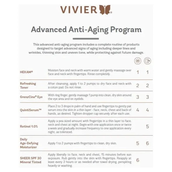 Vivier Advanced Anti-Ageing Program *Special Order Product