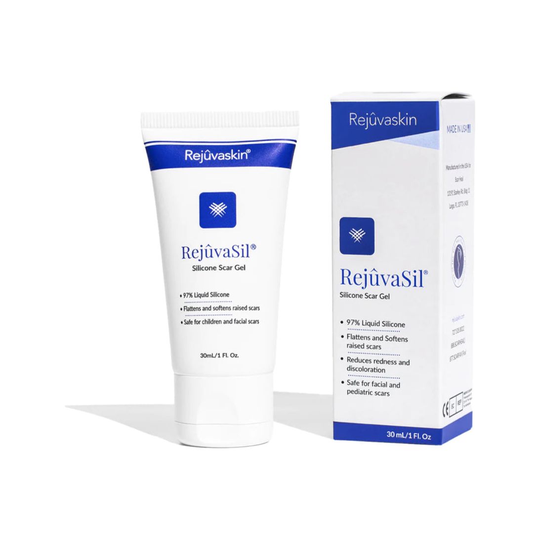 RejûvaSil Silicone Scar Gel (30 mL/ 1 Fl Oz.)