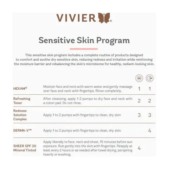 Vivier Sensitive Skin Program *Special Order Product